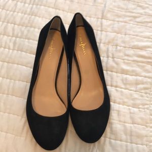 Cole Haan suede wedges
